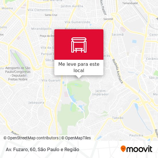 Av. Fuzaro, 60 mapa