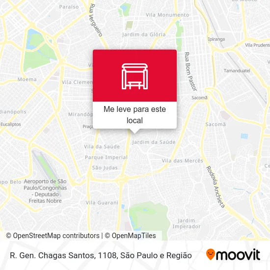 R. Gen. Chagas Santos, 1108 mapa