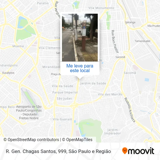 R. Gen. Chagas Santos, 999 mapa