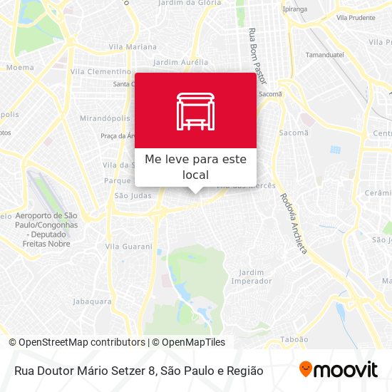 Rua Doutor Mário Setzer 8 mapa