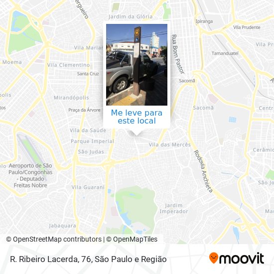 R. Ribeiro Lacerda, 76 mapa