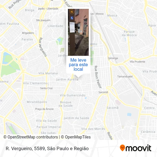 R. Vergueiro, 5589 mapa