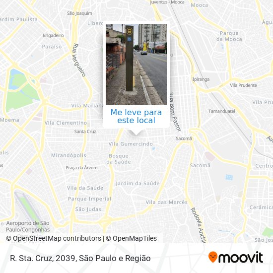 R. Sta. Cruz, 2039 mapa