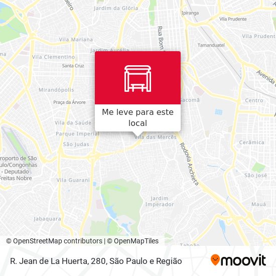 R. Jean de La Huerta, 280 mapa