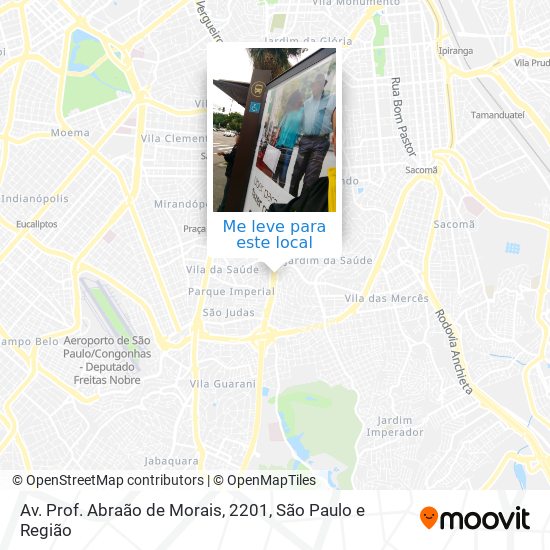 Av. Prof. Abraão de Morais, 2201 mapa