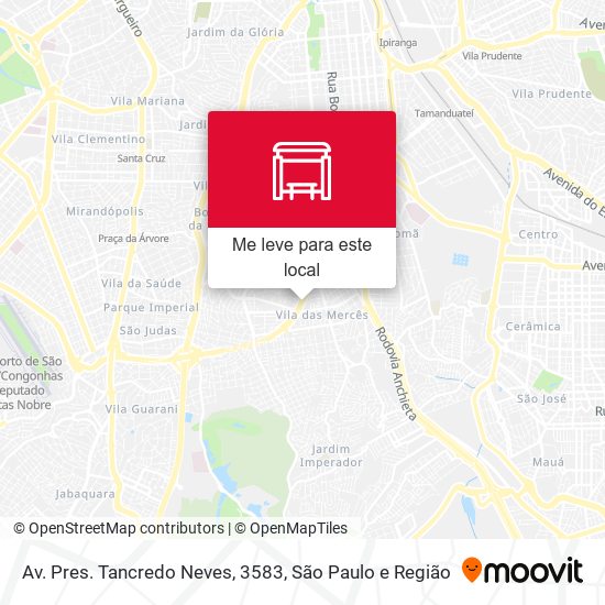 Av. Pres. Tancredo Neves, 3583 mapa