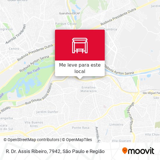 R. Dr. Assis Ribeiro, 7942 mapa