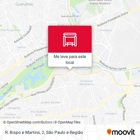 R. Bispo e Martins, 2 mapa
