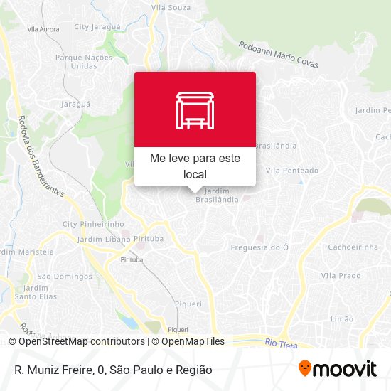 R. Muniz Freire, 0 mapa