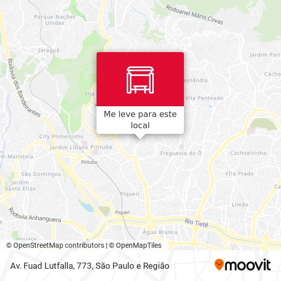 Av. Fuad Lutfalla, 773 mapa