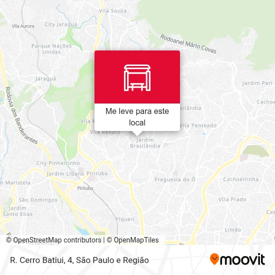 R. Cerro Batiui, 4 mapa