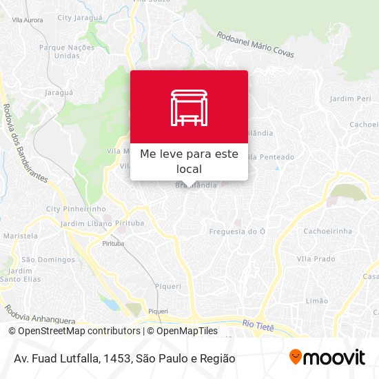 Av. Fuad Lutfalla, 1453 mapa