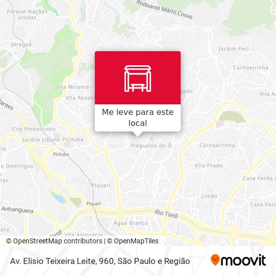 Av. Elísio Teixeira Leite, 960 mapa