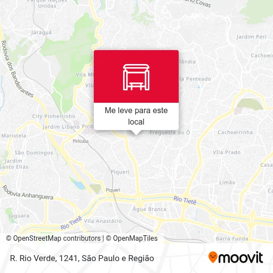 R. Rio Verde, 1241 mapa