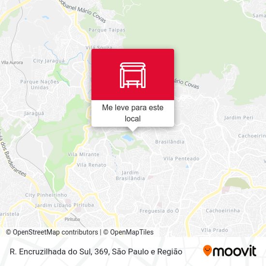 R. Encruzilhada do Sul, 369 mapa