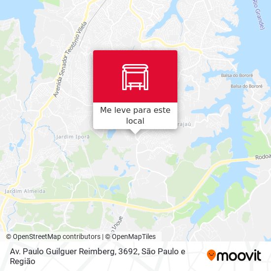 Av. Paulo Guilguer Reimberg, 3692 mapa