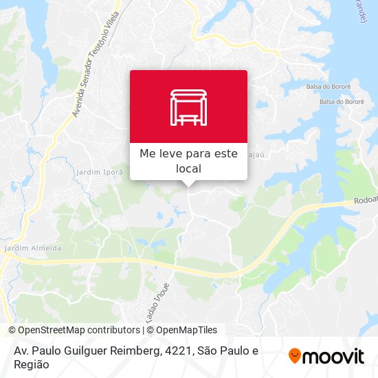 Av. Paulo Guilguer Reimberg, 4221 mapa