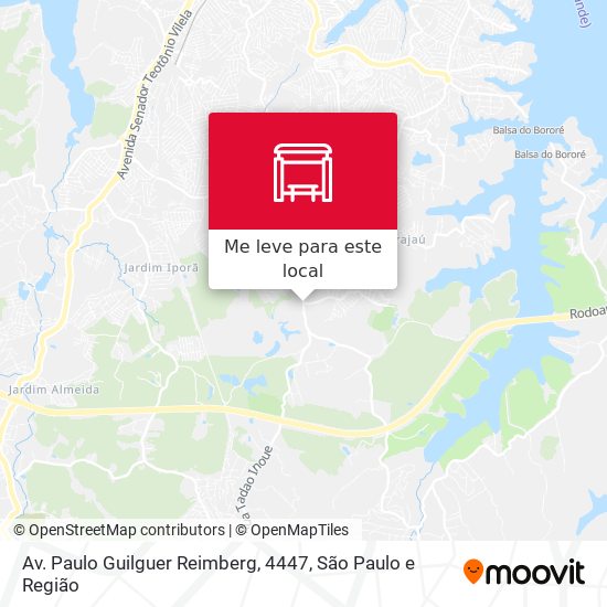 Av. Paulo Guilguer Reimberg, 4447 mapa