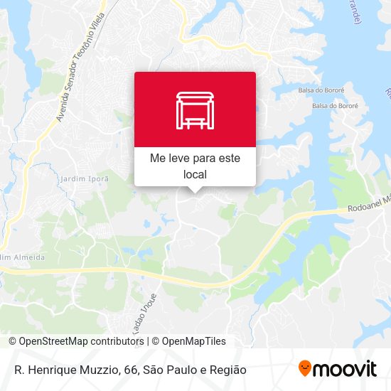 R. Henrique Muzzio, 66 mapa