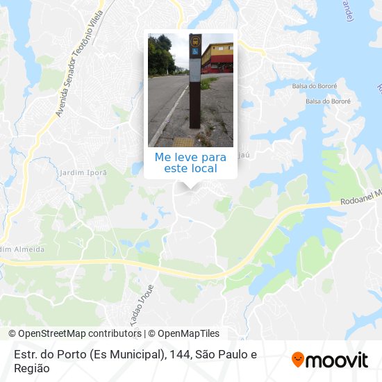 Estr. do Porto (Es Municipal), 144 mapa