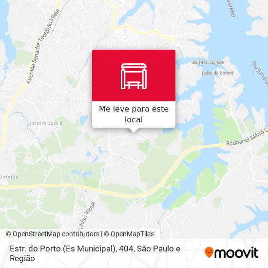 Estr. do Porto (Es Municipal), 404 mapa
