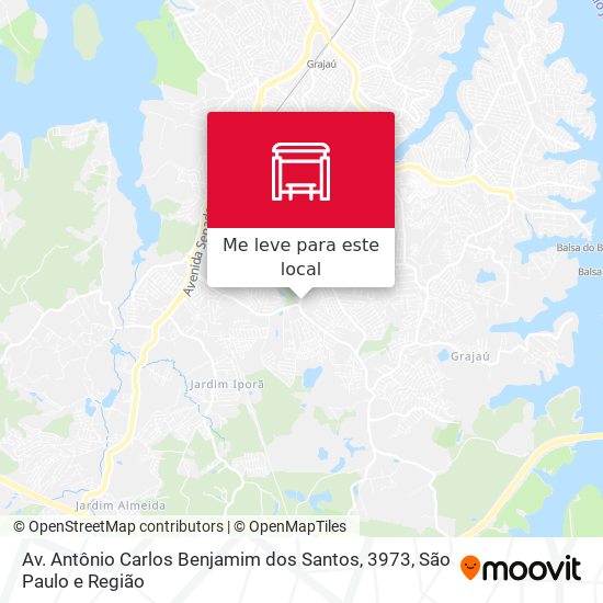 Av. Antônio Carlos Benjamim dos Santos, 3973 mapa