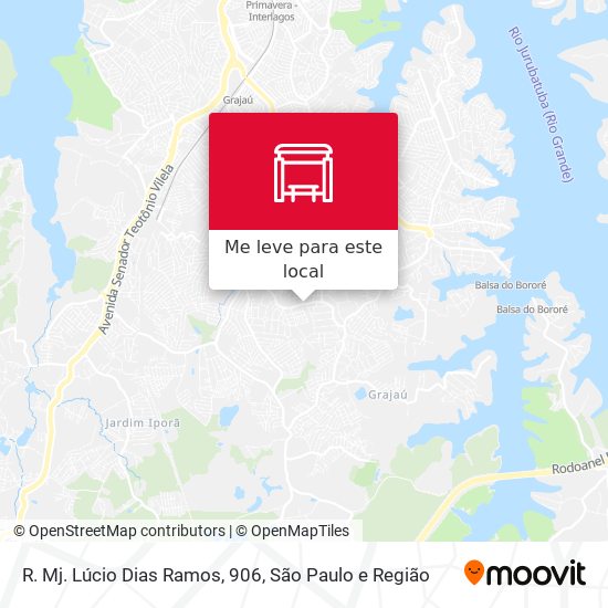 R. Mj. Lúcio Dias Ramos, 906 mapa