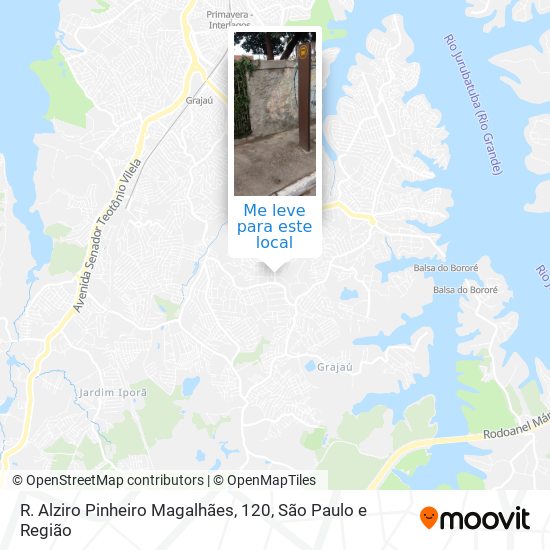 R. Alziro Pinheiro Magalhães, 120 mapa