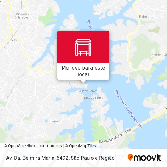 Av. Da. Belmira Marin, 6492 mapa