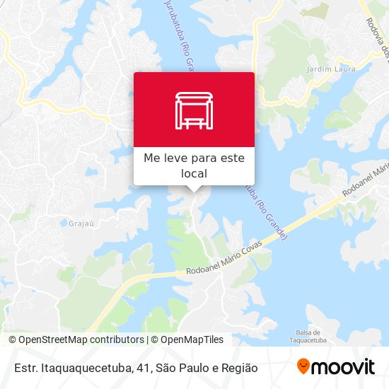 Estr. Itaquaquecetuba, 41 mapa