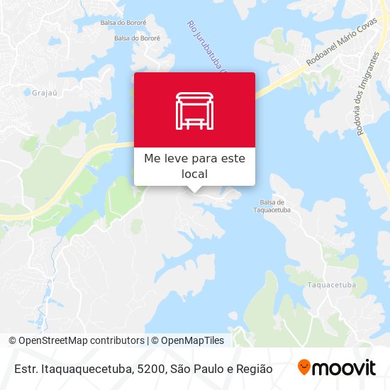 Estr. Itaquaquecetuba, 5200 mapa