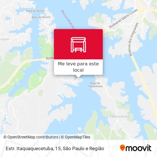 Estr. Itaquaquecetuba, 15 mapa