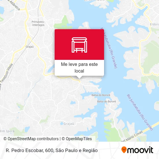 R. Pedro Escobar, 600 mapa