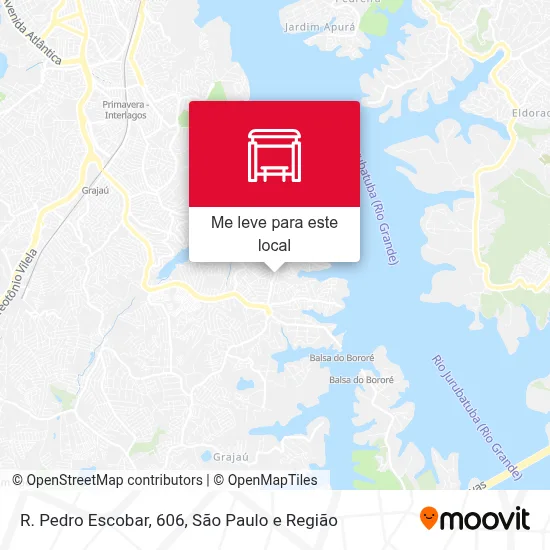 R. Pedro Escobar, 606 mapa