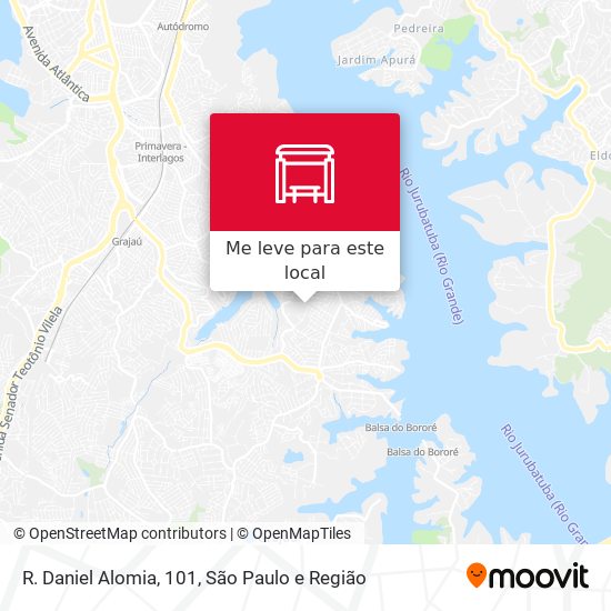 R. Daniel Alomia, 101 mapa