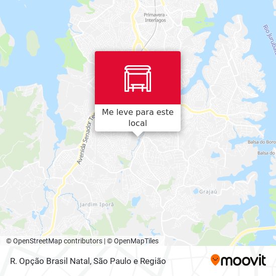R. Opção Brasil Natal mapa