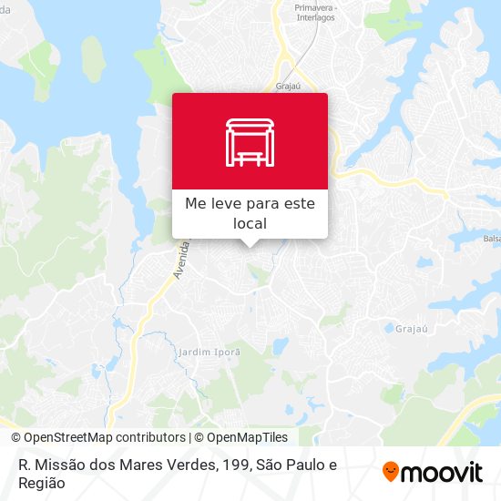 R. Missão dos Mares Verdes, 199 mapa