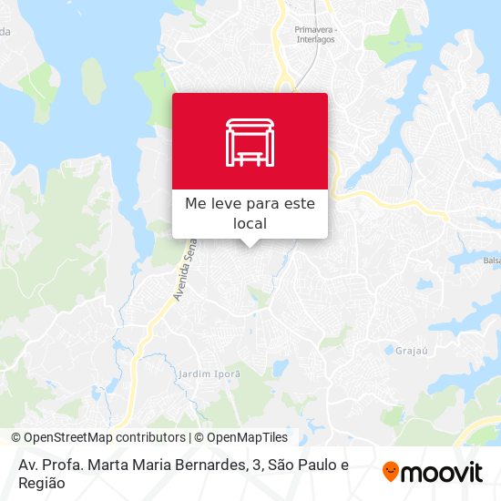 Av. Profa. Marta Maria Bernardes, 3 mapa