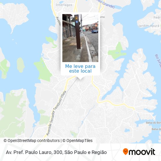 Av. Pref. Paulo Lauro, 300 mapa