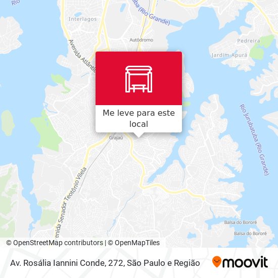 Av. Rosália Iannini Conde, 272 mapa