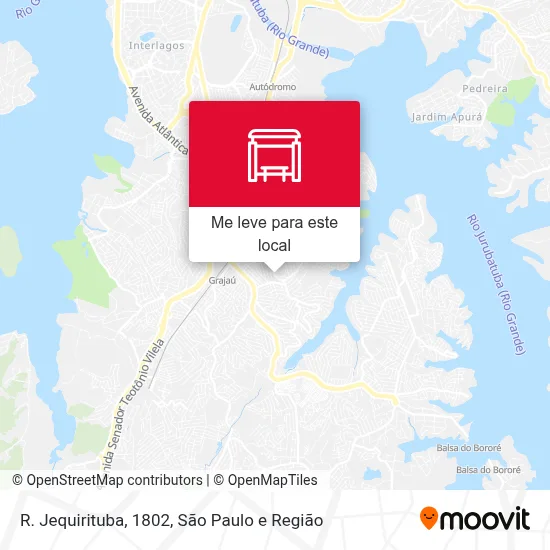 R. Jequirituba, 1802 mapa