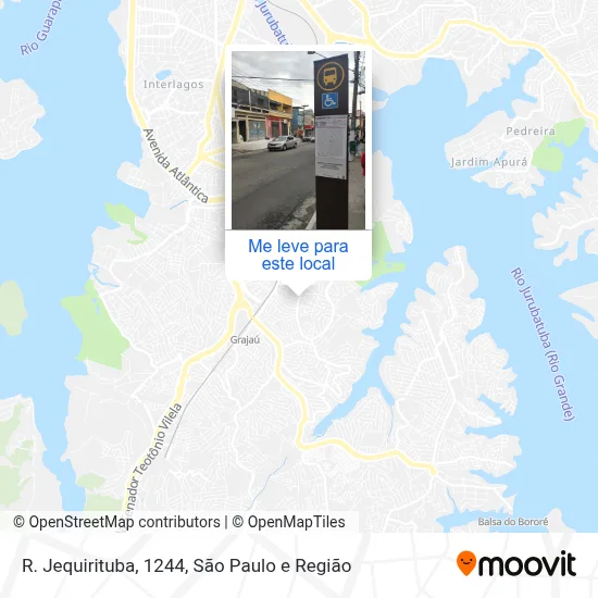 R. Jequirituba, 1244 mapa