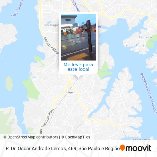 R. Dr. Oscar Andrade Lemos, 469 mapa
