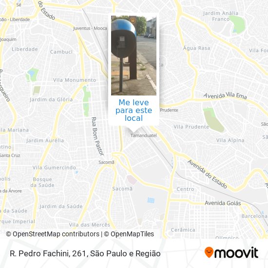 R. Pedro Fachini, 261 mapa