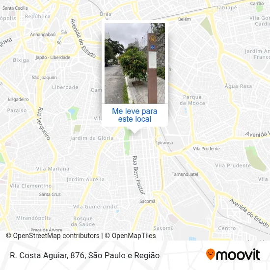 R. Costa Aguiar, 876 mapa