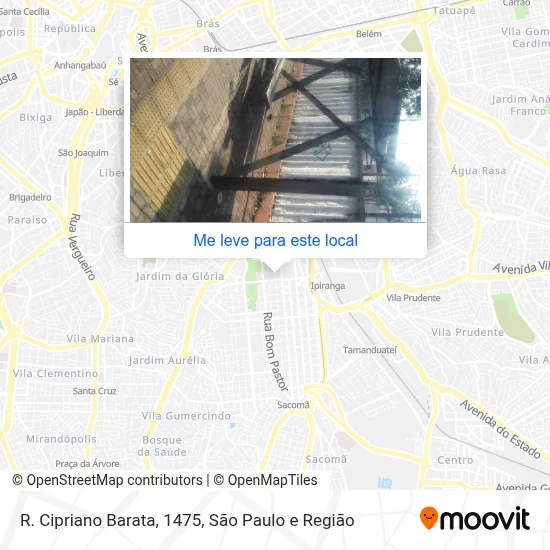 R. Cipriano Barata, 1475 mapa