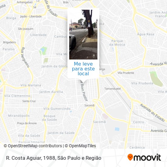 R. Costa Aguiar, 1988 mapa