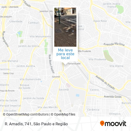 R. Amadis, 741 mapa