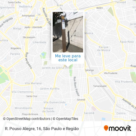 R. Pouso Alegre, 16 mapa