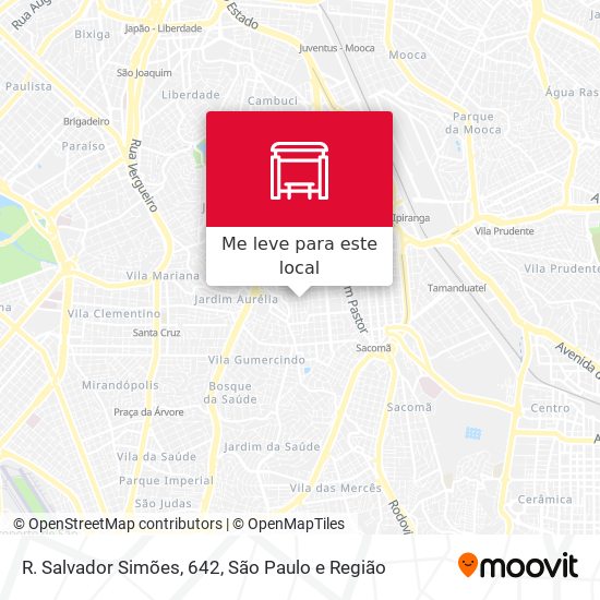 R. Salvador Simões, 642 mapa